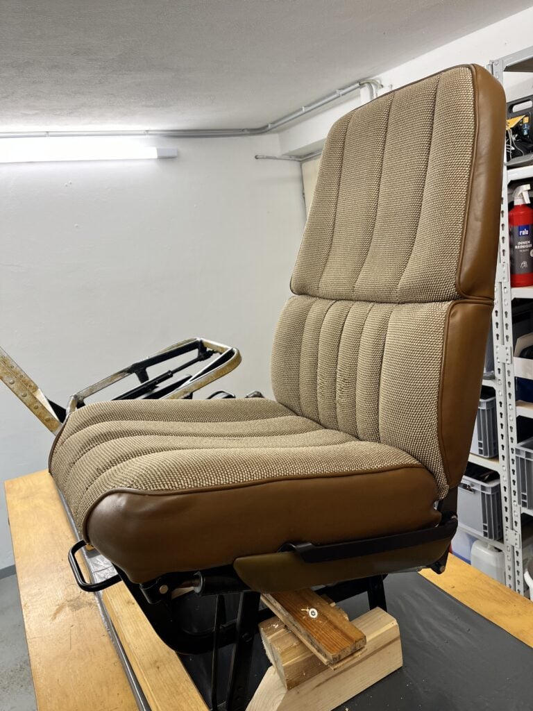 old and sagging seats