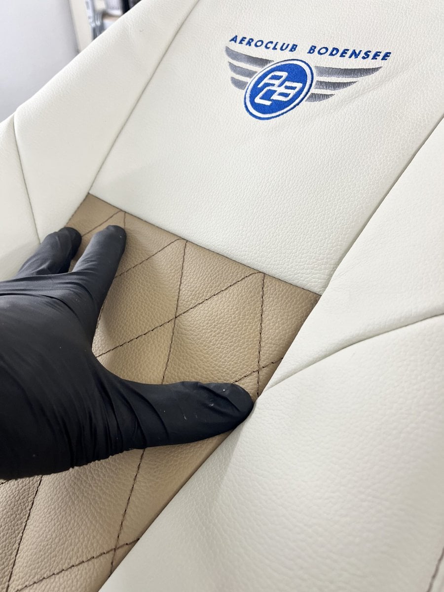 creating design with love. aircraft design with matching colors. matching design - what else?