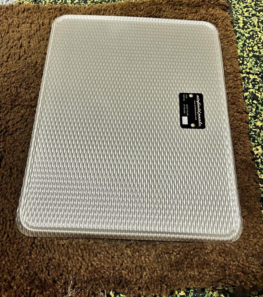 brand new scuff plates for much better handling