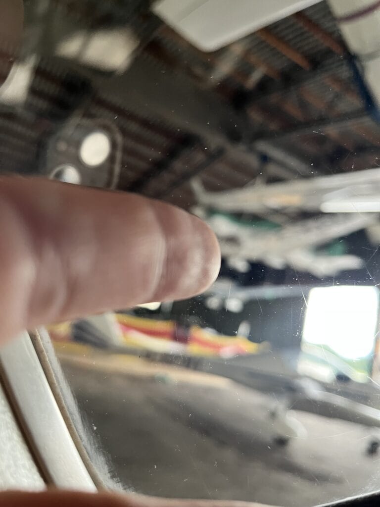 clear view aircraft window